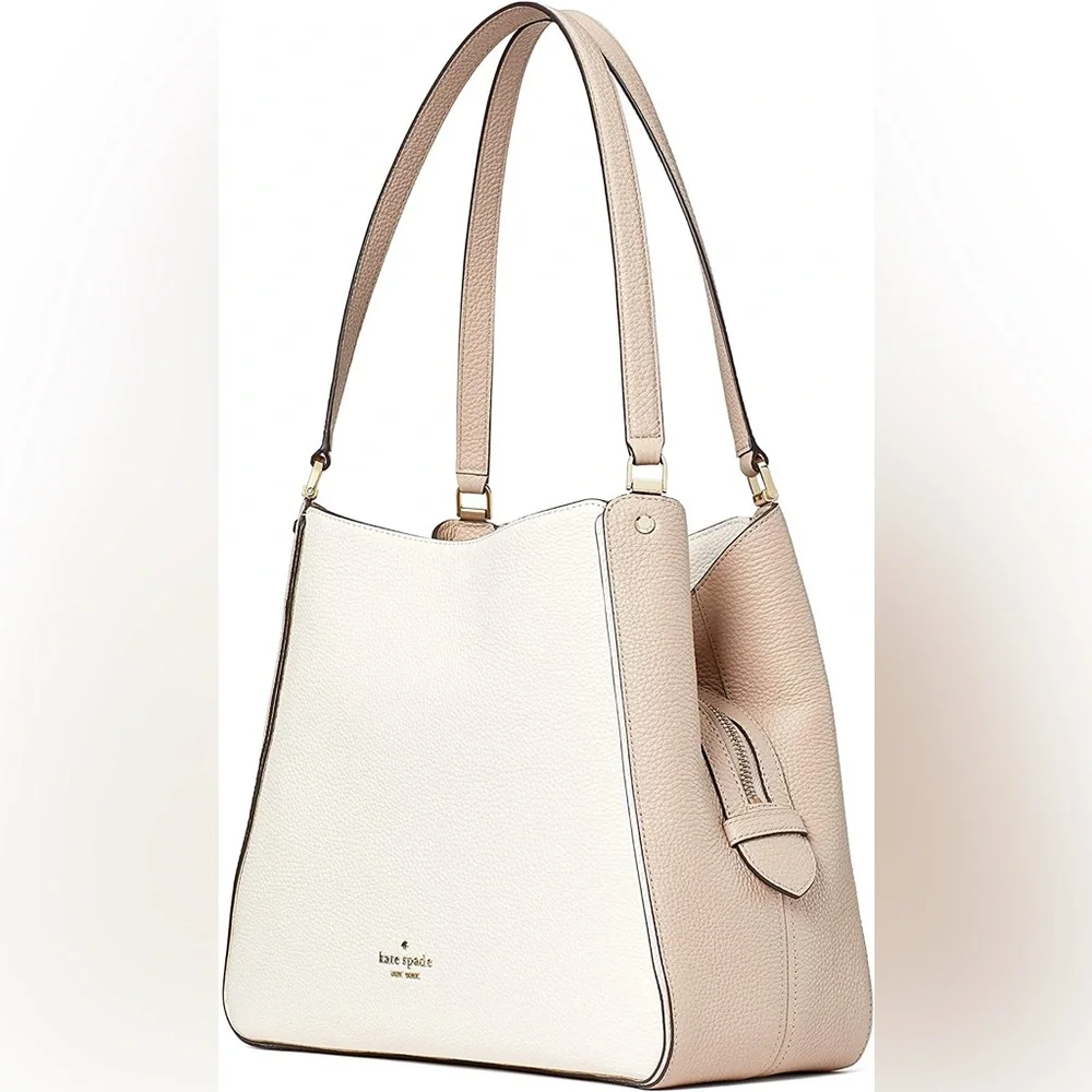 Kate Spade Leila Medium Triple CompartmentShoulder Bag - Picture 3 of 6